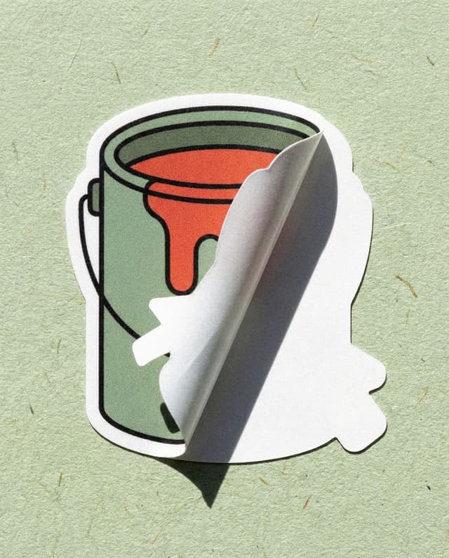 Vibrant vinyl stickers