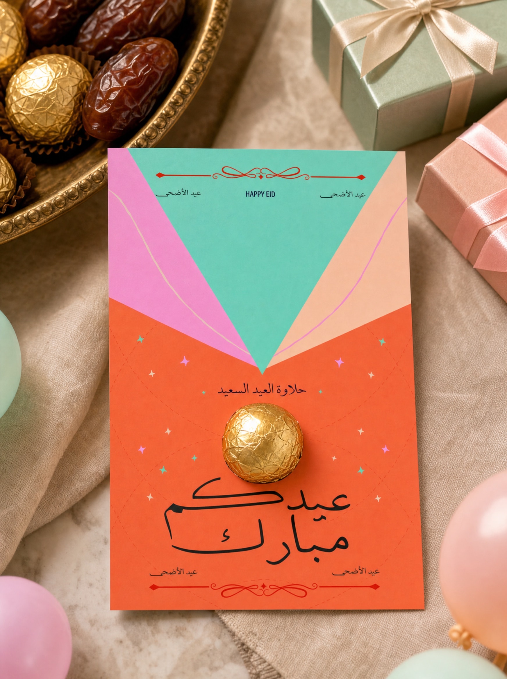بطاقة العيدية