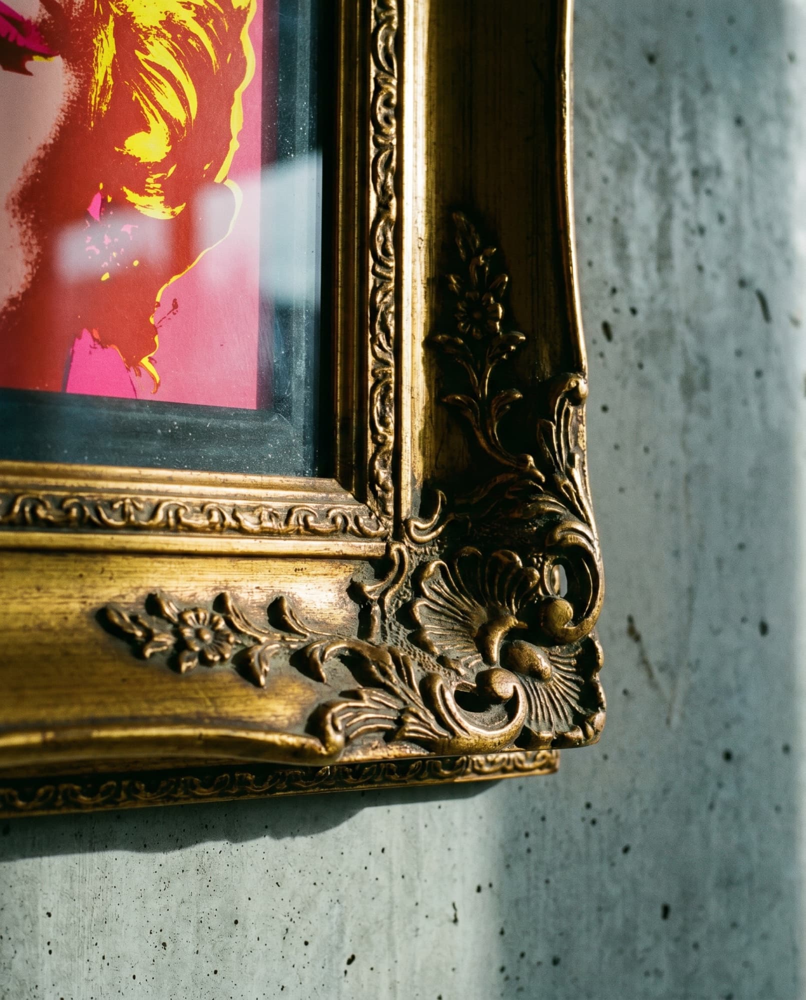 Versailles frame close-up